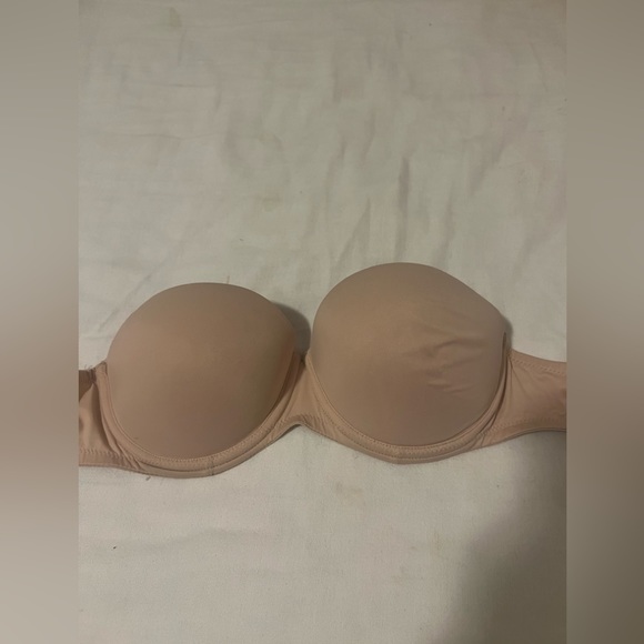 victoria’s secret PINK WEAR EVERYWHERE WEAR EVERYWHERE STRAPLESS PUSH-UP BRA - Picture 2 of 4